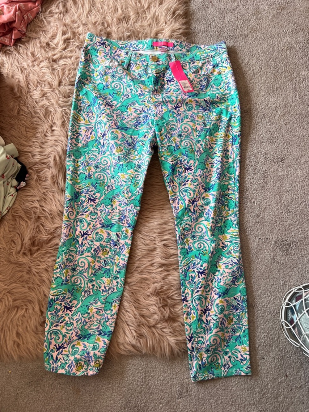 Lilly Pulitzer South Ocean Skinny Crop Pants